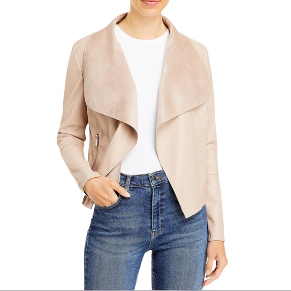 Lavender Bagatelle Moto Jacket EUC - Picture 8 of 12